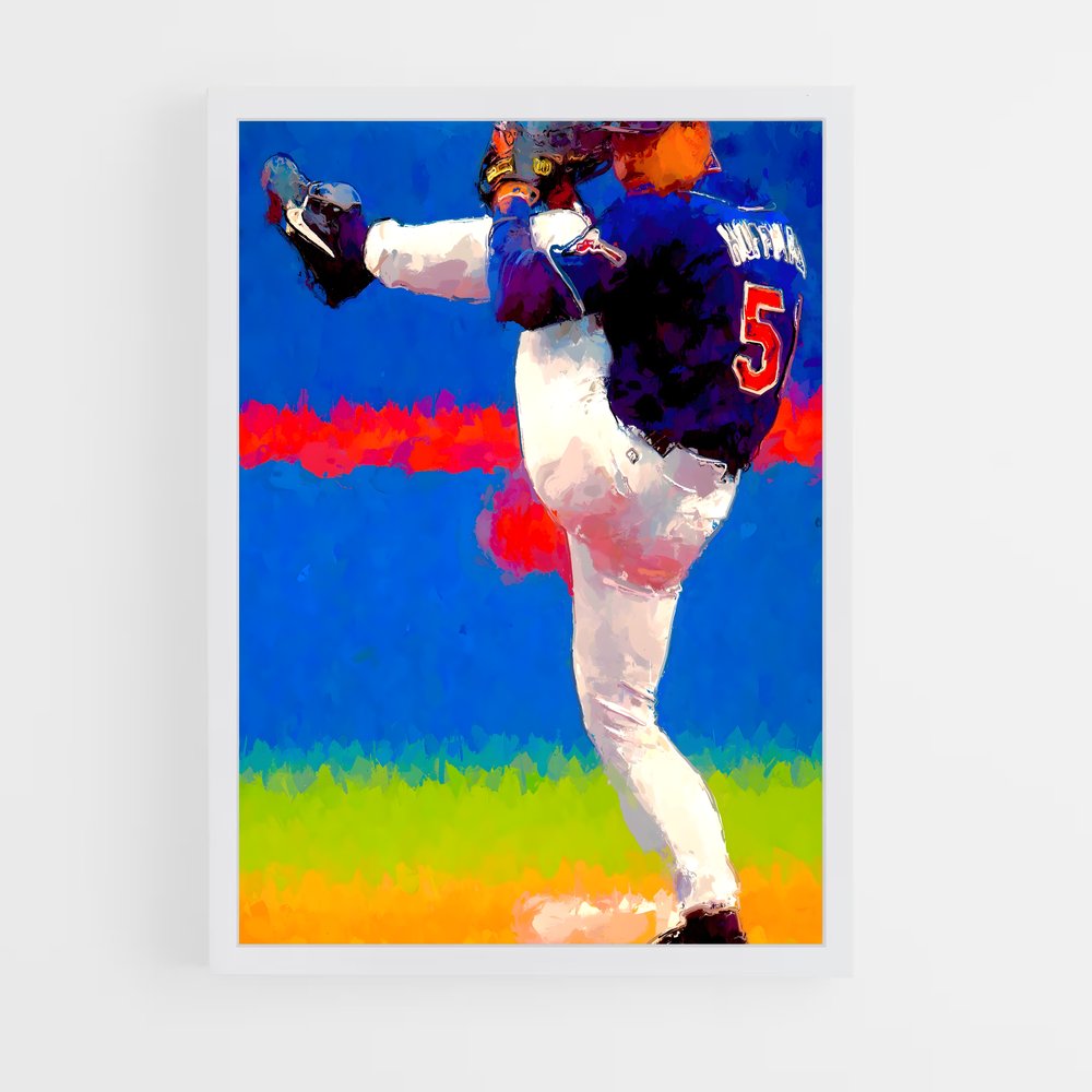Poster Trevor hoffman – affiche Baseball (vue 3)